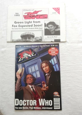 £7 • Buy Vintage Friends Of Doctor Dr Who Newspaper/Magazine. Fall 1995. & TV Zone #78