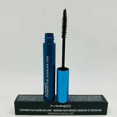 MAC Extended Play Gigablack Lash Mascara - 0.20fl Oz # Noir Intense - NIB • $20.88