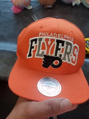 Philadelphia Flyers NHL Hockey Mitchell & Ness Adjustable Snapback Cap/Hat • $24.99