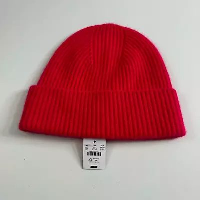 NWT J. CREW Cashmere Beanie Hot Pink One Size  • $70