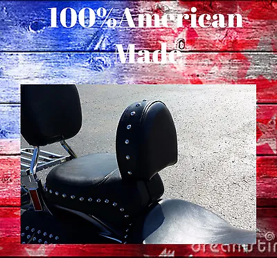 AMERICAN MADE Harley 07-17 Heritage Softail/Fatboy Driver Backrest EZ ON/OFF  • $70.87