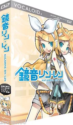 VOCALOID 2 KAGAMINE RIN LEN Act2 Crypton Vocal Windows Software Japan NEW • $214.90