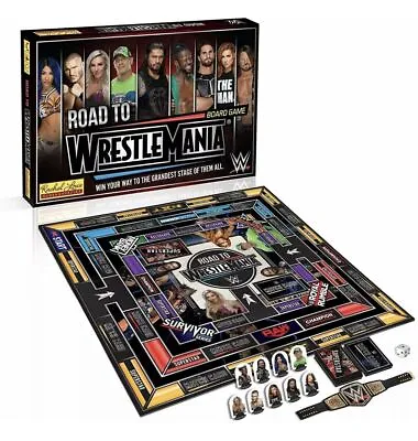 £14.99 • Buy WWE Road To Wrestlemania Board Game - Brand New & Sealed