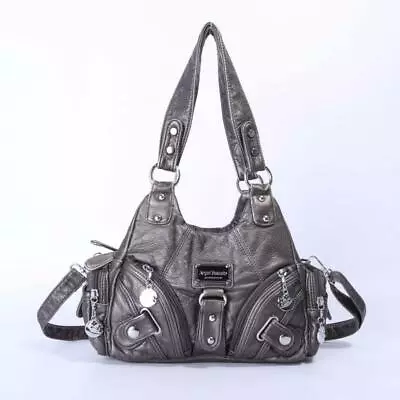 $45.99 • Buy Soft Faux Leather Angel Barcelo Ladies Women's Designer Fashionable Handbags