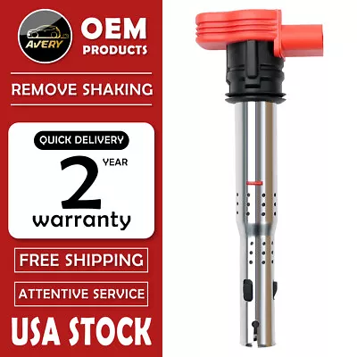 $15.30 • Buy Ignition Coils Pack For Audi A6 Quattro A4 A5 R8 Q5 VW Golf 06E905115D UF529