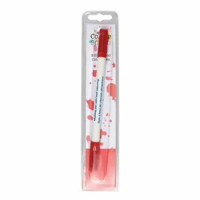 Edible Food Colouring Splash Pen Red Single Cake Decorating Sugarcraft • £3.30