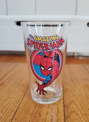 Vintage The Amazing Spiderman Marvel Comic Collectible Glass • $11.99