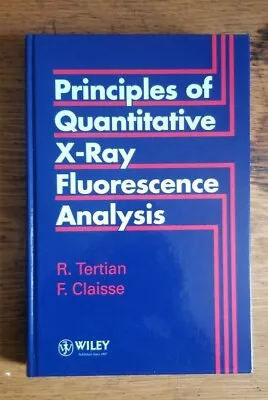 $350 • Buy Principles Of Quantitative X-Ray Fluorescence Analysis 