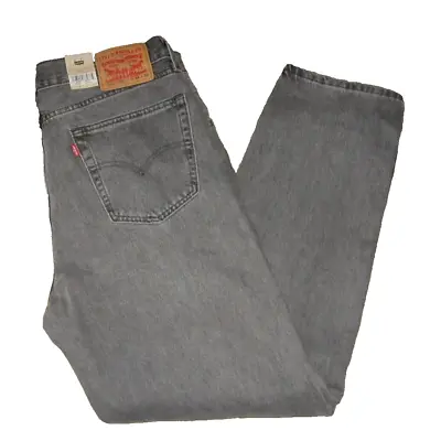 Levi's Men's 550 '92 Relaxed Fit Taper Jeans 34x32 Gray 100% Cotton New • $34.99