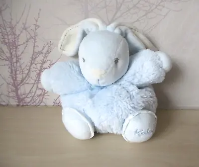 - KALOO - PALE BLUE CHUBBY BUNNY 🐰Comforter Toy - VGC • £11.95