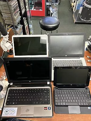 For Parts AS IS  Lot Of 4 HP Laptops • $59.95