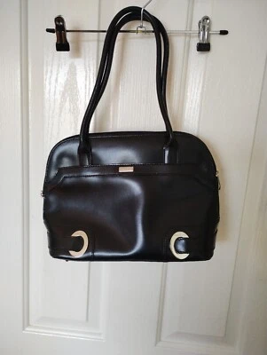 $38 • Buy Oroton - Black Leather Tote Bag