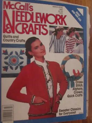 $5.99 • Buy March/April 1982 McCall's NEEDLEWORK & CRAFTS Quilts & Country Crafts Magazine