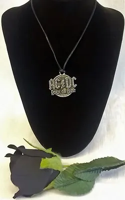 Alchemy Rocks Necklace - Ac/dc Rock Or Bust - Heavy Metal Rock Pendant Pp502 • £19