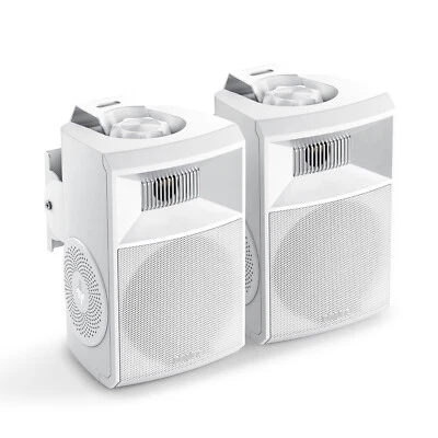 $72.99 • Buy 🔊𝗗𝗢𝗡𝗡𝗘𝗥 Pair 4.5  Passive Indoor/Outdoor Speakers Wall Mounted Subwoofers