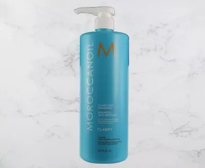 New Moroccanoil Clarifying Shampoo 33.8 Oz / 1L Dull Lifeless Hair • $61.50