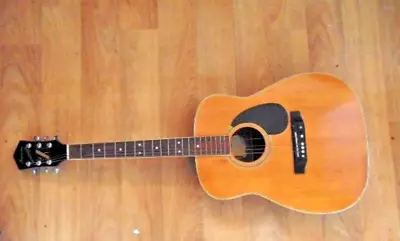 Vintage 1970's Harmony Sovereign Acoustic  Guitar  Model H6561 • £199