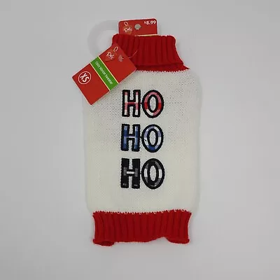 Pet Central Dog Sweater HO HO HO Size XS Holiday Christmas Cozy And Warm • $4.27