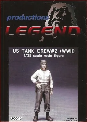 Legend Productions WWII US Tank Crew 2 1/35 Scale Model Kit • $7.38