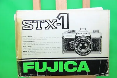 £3.50 • Buy Fujica STX-1 Instruction Manual CAMERA,,,