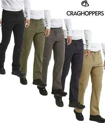 Craghoppers Mens Kiwi Pro II Walking Trousers Stretch Quick Dry CMJ564 Free Post • £42.99