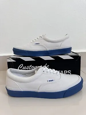 2015 WTAPS X Vans OG Era LX White Blue Sz 9 Supreme Rowley Knu Skool Old • $79.99