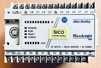 Allen Bradley 1761-l16bwa Micrologix 1000 Controller24 Vdc Ser.a • $350