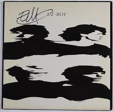 U2 JSA Edge Signed Autograph Album Vinyl Record LP Boy • $449.99