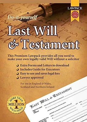 £39.11 • Buy Lawpack Premium Last Will Amp Testament DIY Kit: All You Need To Make Your Own L