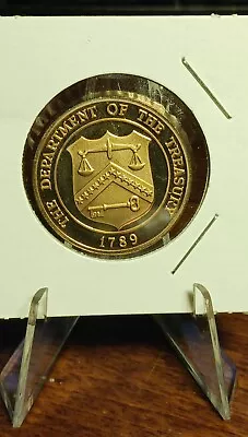 US Department Of The Treasury 1789 Token Coin Medal No Reserve FREE Shipping  • $1