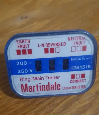 Martindale Ring Main Tester • £9.99