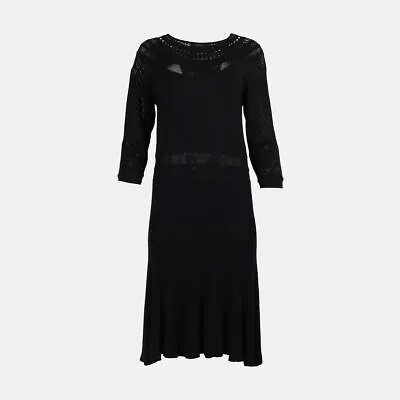 Polo Ralph Lauren Dress / Size L / Midi / Womens / Black / Viscose • £25.20