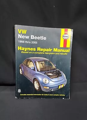 Haynes Repair Manual (96009) VW Volkswagen New Beetle 1998-2005 Used CAR GARAGE  • $14.99