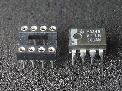 Vintage 1983 LM301AN IC For Proco Rat Distortion Pedal Genuine National FuzZ NOS • $14.95