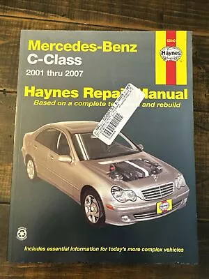 Mercedes-Benz C-Class C230 C240 C280 C320 C350 Repair Manual 01-07 63040 Haynes • $29.99