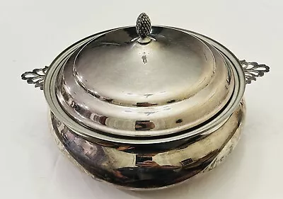 Vintage Sheffield Silver Company 5 Egg Stove Top Egg Poacher 10” • $39.95