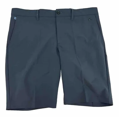 J. Lindeberg Eloy Tapered Micro Stretch Shorts Mens Sz 32  Blue • $28.88