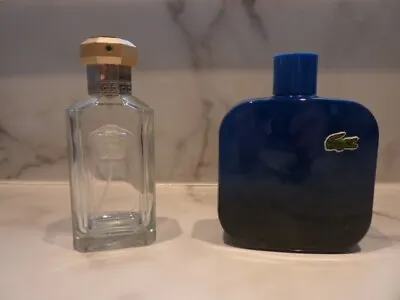 Empty Aftershave  Bottles Lacoste And Versace • £4.99