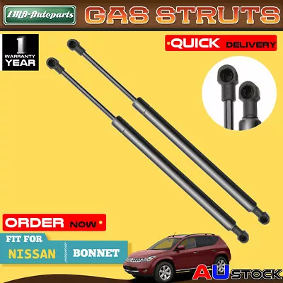 2x For Nissan Murano Z50 Series 2003 2004 2005-2007 Bonnet Hood Gas Struts • $24.84