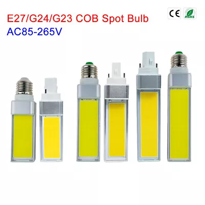 COB E27 G24 G23 7W 9W 12W SMD LED Spot Corn Light Downlight Energy Bulb Lamp     • $5.99