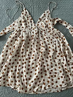 Zara Mini Dress Size S New Without Tags Polka Dot • $20