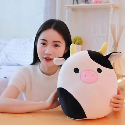 £10.90 • Buy Squishmallows Connor The Cow Plush Toy Cuddle & Squeeze Super Soft Doll Kid Gift