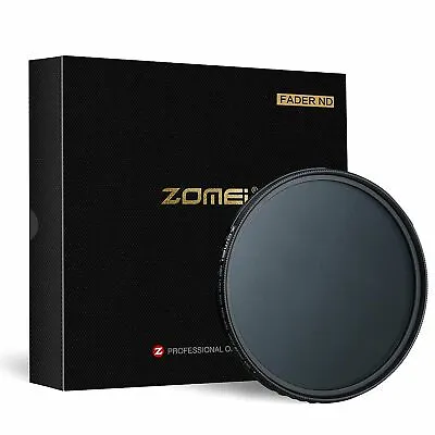ZOMEI NO  X  Spot Slim ND Filter Fader ND2-400 Neutral Density Adjustable 52mm • $23.79