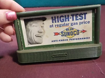 Vintage 1950's Miniatrue Billboards For Lionel W/ Stand- High Test Blue Sunoco • $0.99