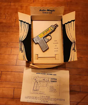 1955 Vintage Walt Disney Davy Crockett Auto-Magic Picture Gun With Inner Box • $84.99