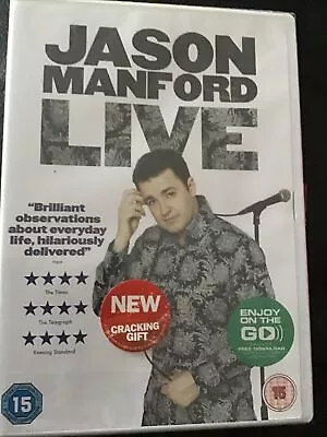 Jason Manford Live Uk Dvd New And Sealed • £2.50