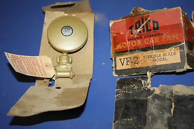 Original 1930 ‘s Vintage Accessory Trico Vacuum Defroster Vent Fan NOS • $250