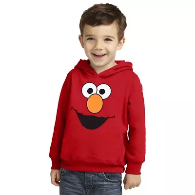 Sesame Street Elmo Face Toddler Hoodie • $22