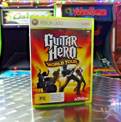 Guitar Hero: World Tour - Microsoft Xbox 360 Game - With Manual • $9.90