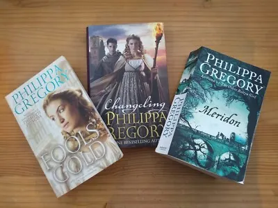 £5.50 • Buy Philippa Gregory Books: Changeling (HB), Fools' Gold, Meridon (3 Books)